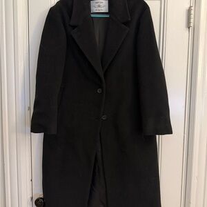 Aritzia Black Wool coat The Only Coat